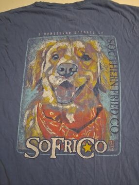 Southern Fried Cotton Men's Short Sleeve Tee Size Large